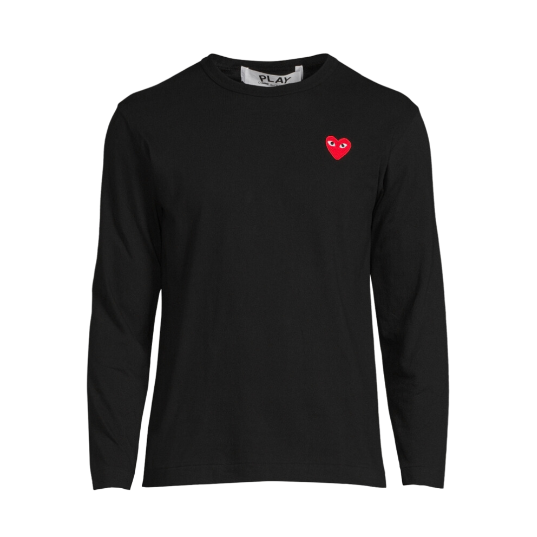 Play Comme des Garçons Classic Heart Long-sleeved T-Shirt