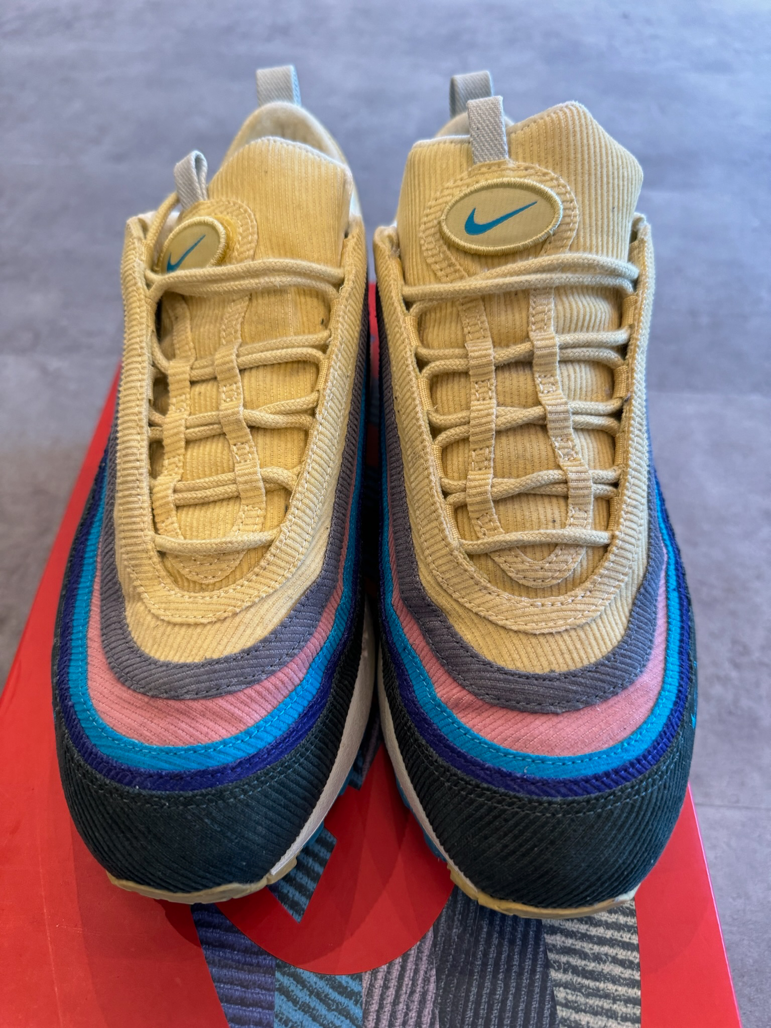 Nike Air Max 1/97 Sean Wotherspoon (Extra Lace Set Only) (Preowned Size 10)