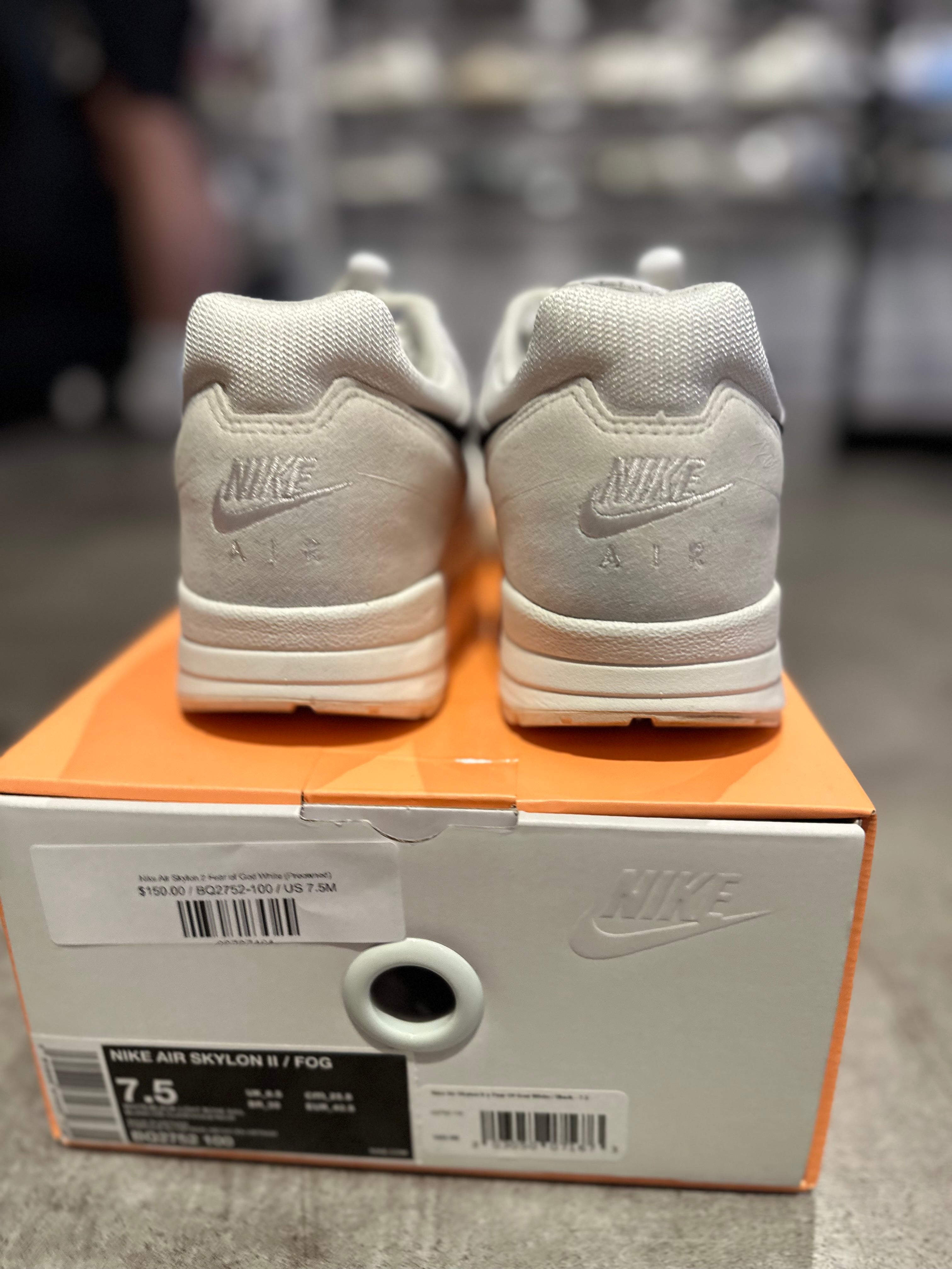 Nike Air Skylon 2 Fear of God White (Preowned)