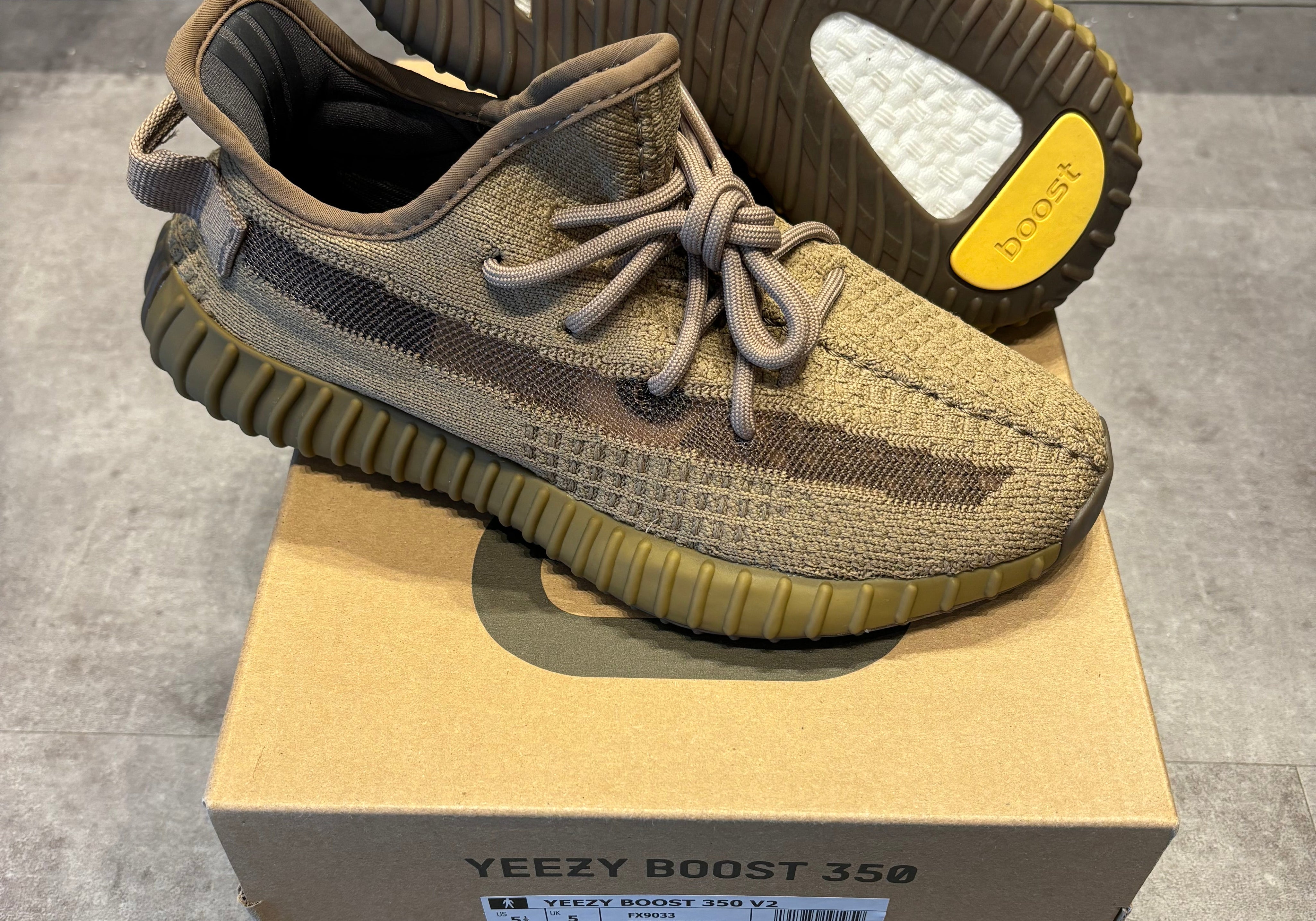 Adidas Yeezy Boost 350 V2 Earth (Preowned Size 5.5)