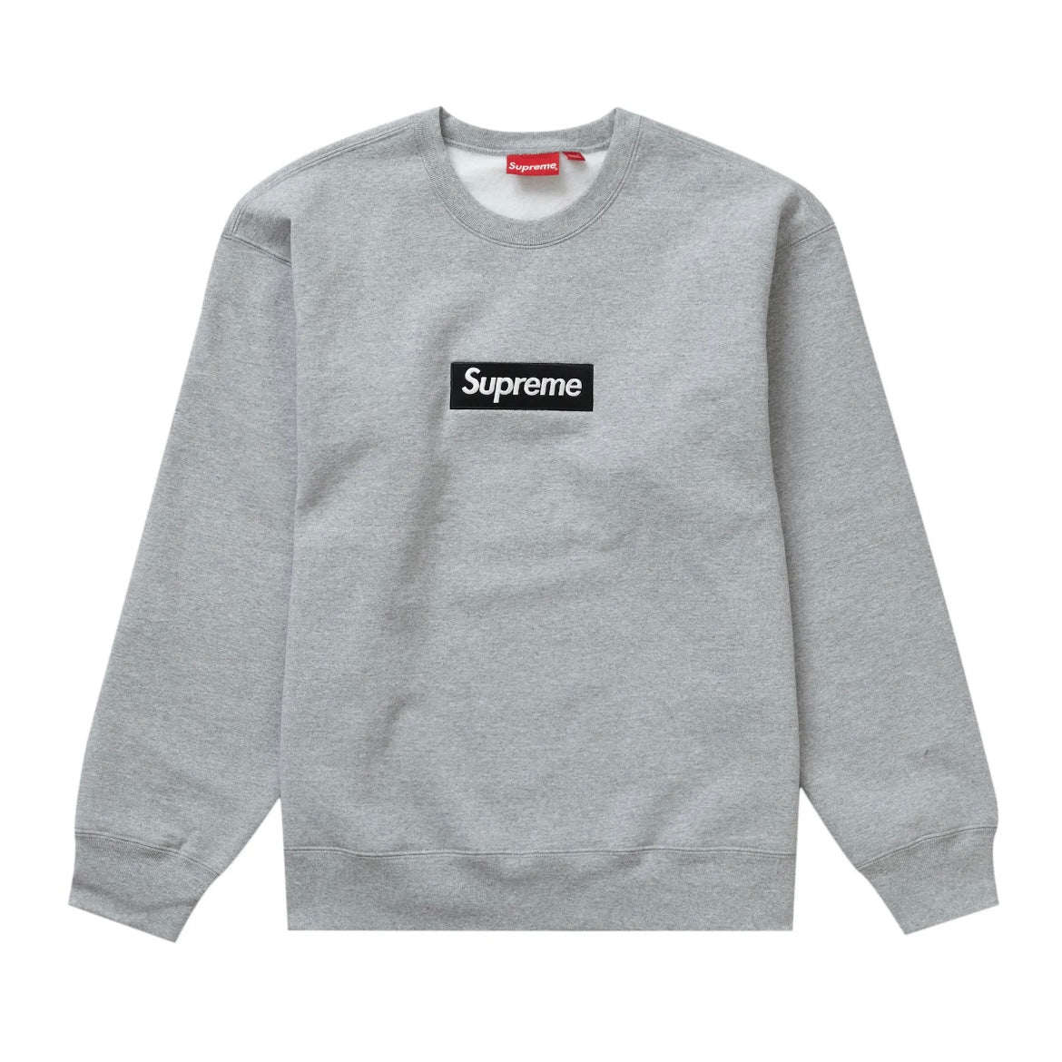 Supreme Box Logo Crewneck Heather Grey (FW22)