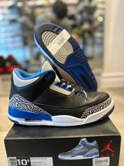 Jordan 3 Retro Sport Blue (Preowned)