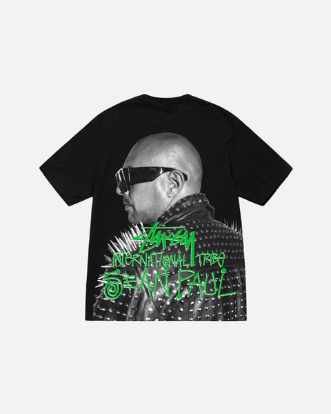 Stussy X Sean Paul Tee Black