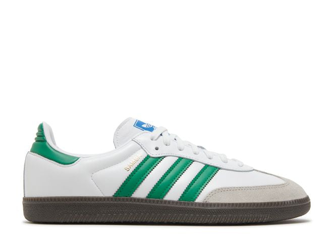 Adidas Samba OG White Footwear Green