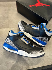 Jordan 3 Retro Sport Blue (Preowned)