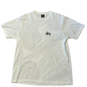 Stussy Basic Tee White (Preowned)