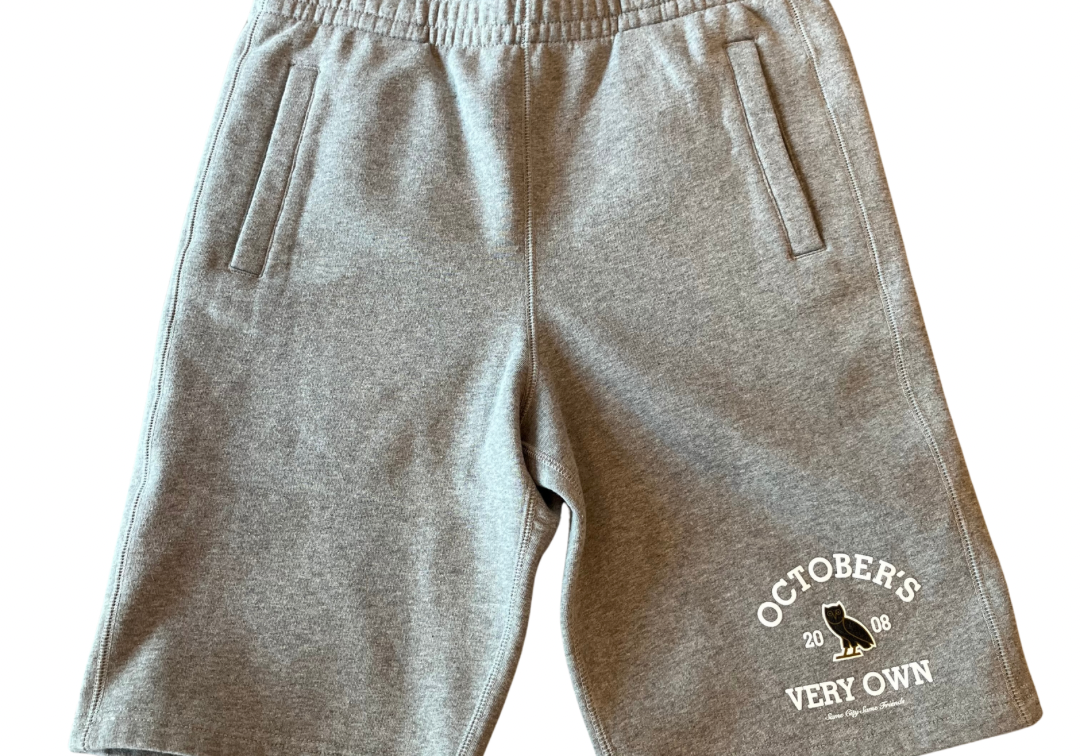 Ovo Collegiate Shorts Same City Same Friends Grey (Preowned)