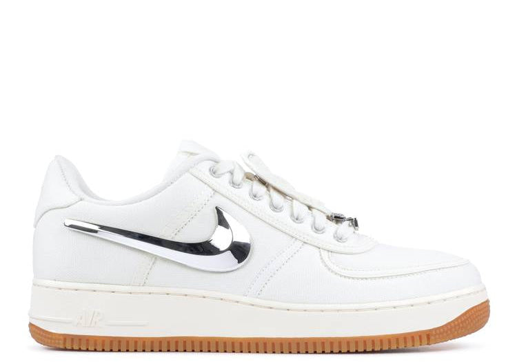 Nike X Travis Scott Air Force 1 Low Sail (Preowned Size 10.5)