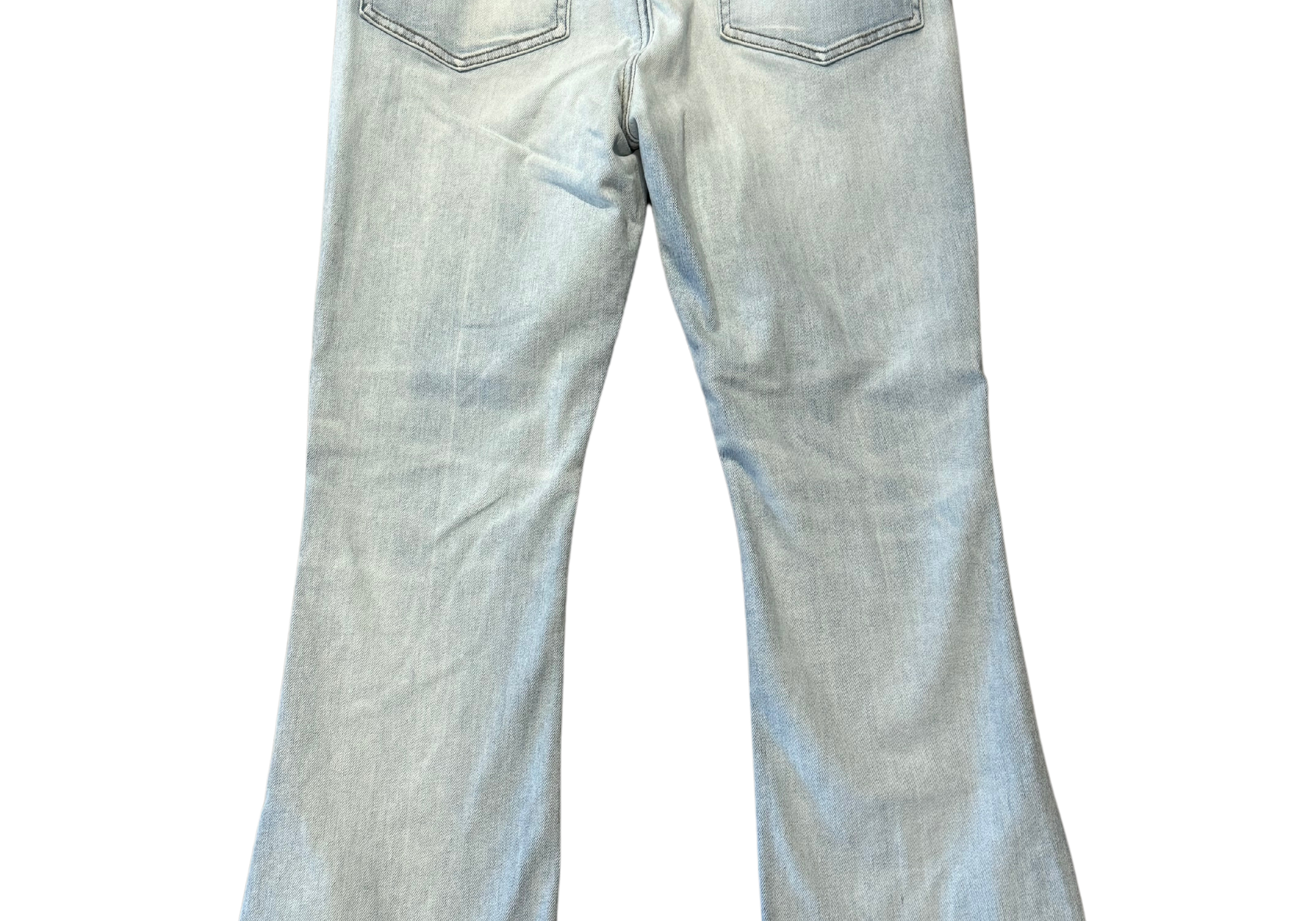 Amiri Side Logo Light Wash Flared Denim (Preowned)