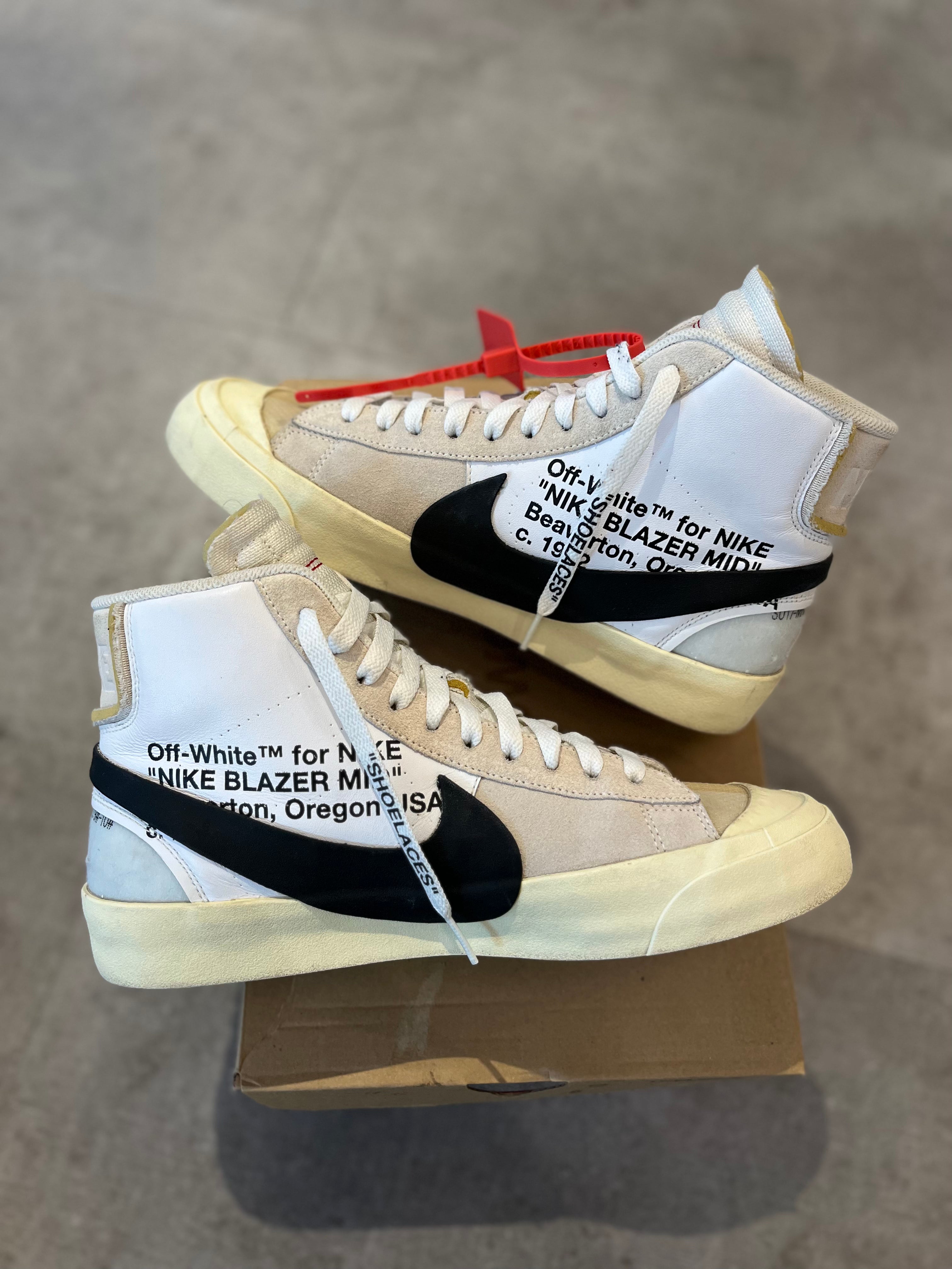 Nike X Off-White Blazer Mid The Ten (Preowned Size 9)