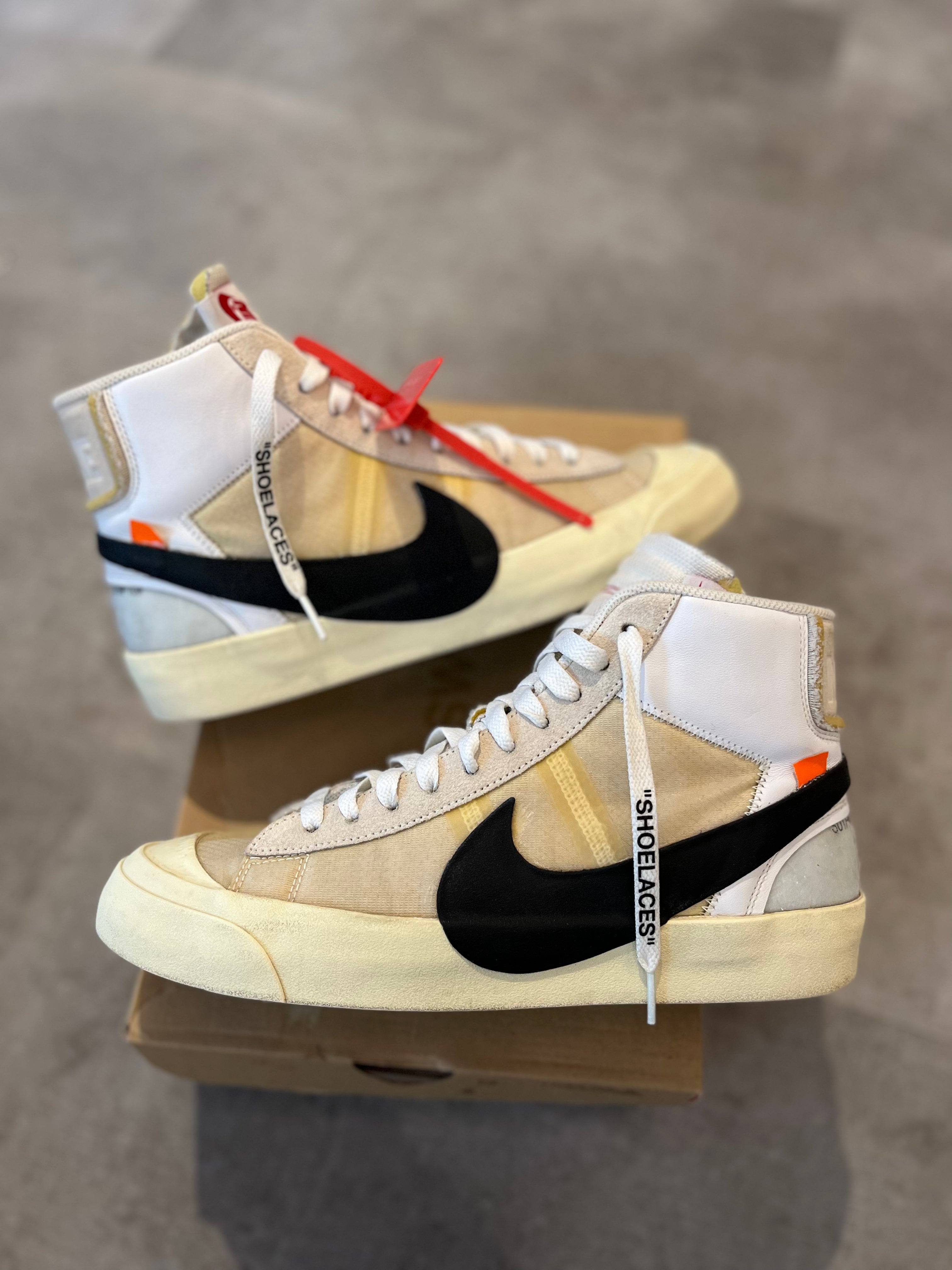 Nike X Off-White Blazer Mid The Ten (Preowned Size 9)