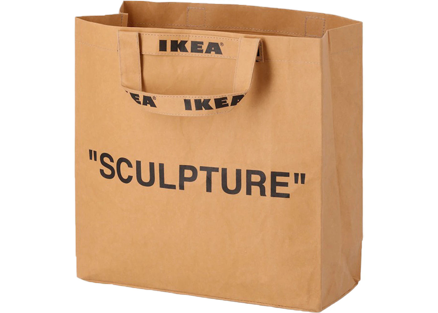 Virgil Abloh x IKEA MARKERAD Medium Bag Brown, brand new