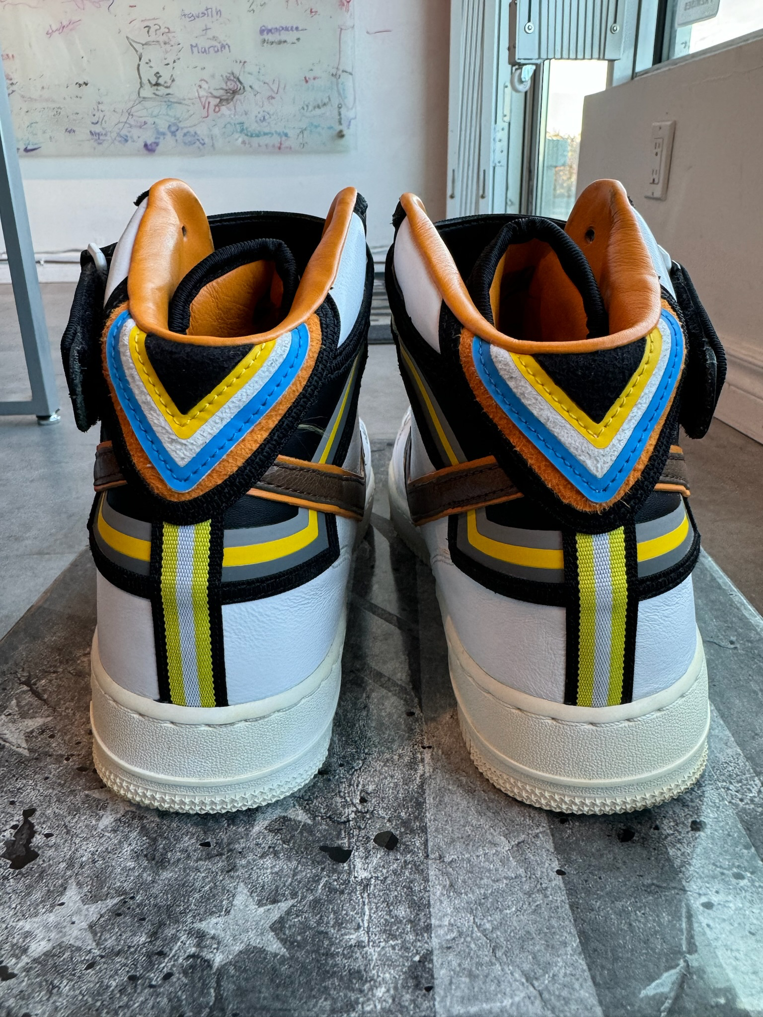 Nike Air Force 1 Mid Tisci White (Preowned Size 10)