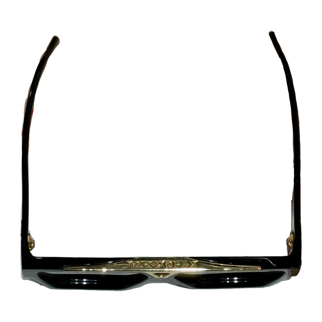 Louis Vuitton Evidence Sunglasses Black Gold (Preowned)