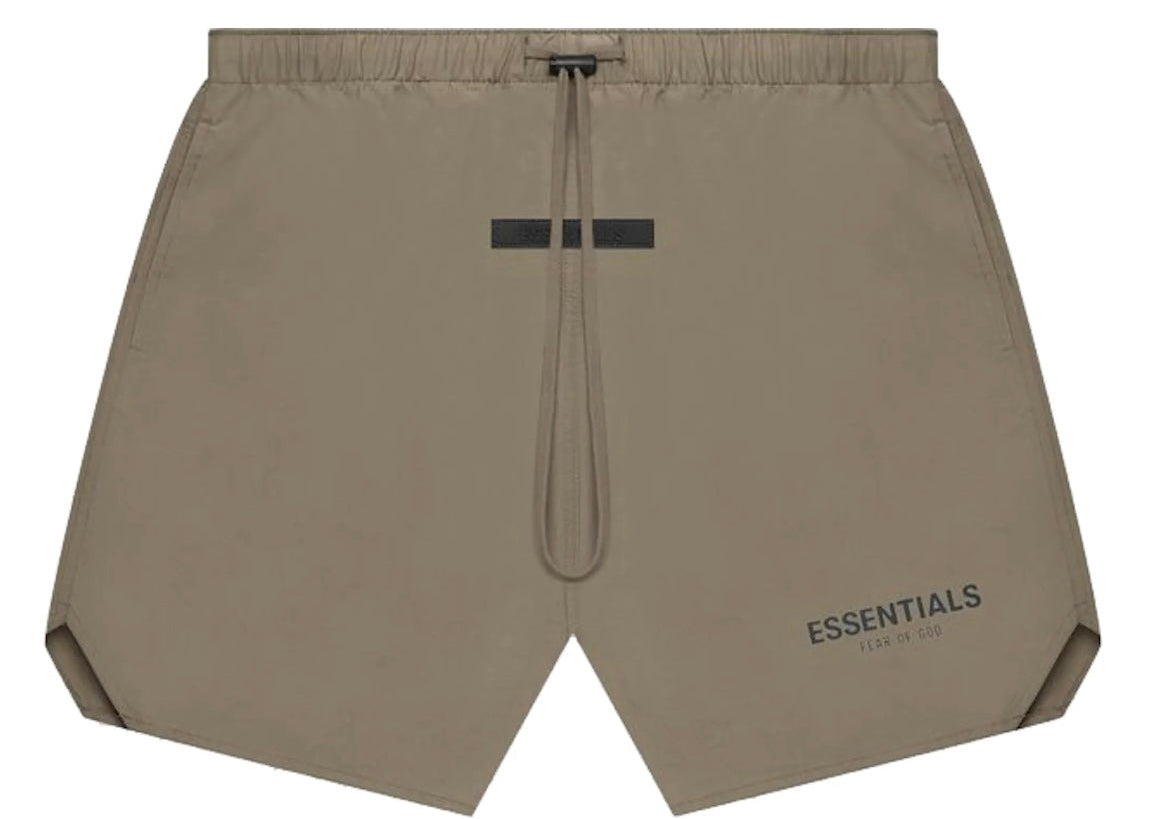 Fear of God Essentials Volley Shorts (FW21) Harvest