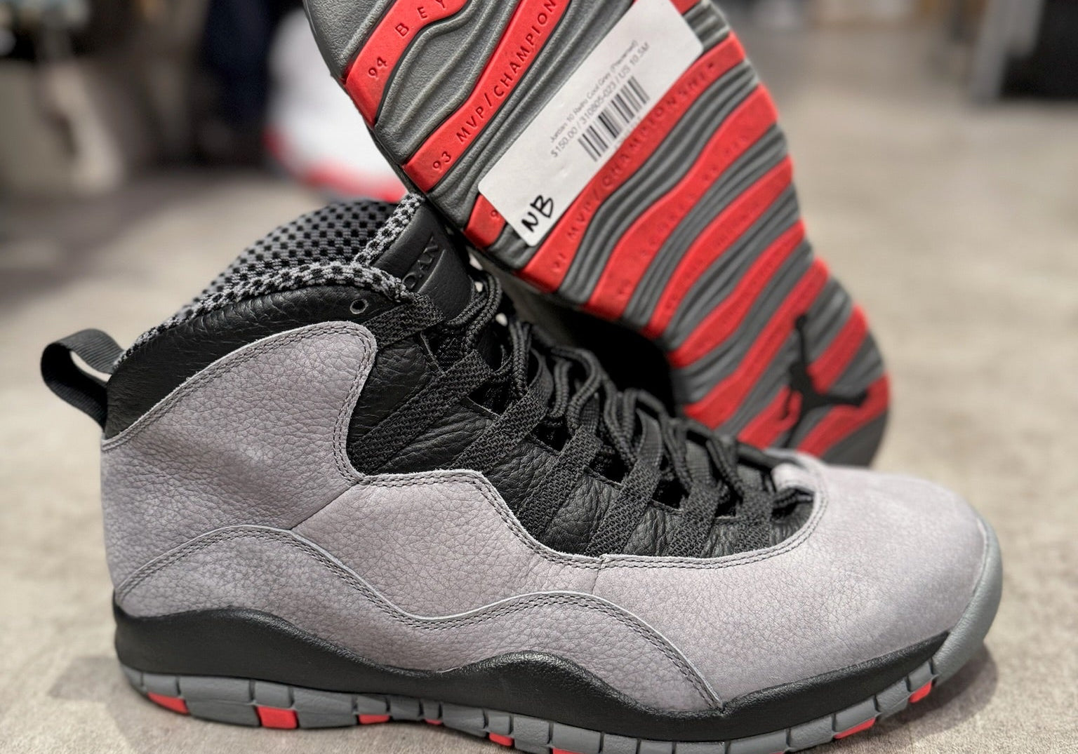 Jordan 10 Retro Cool Grey (Preowned Size 10.5)