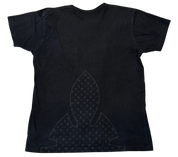 Chroms Hearts Multi-Logo Fleur Knee T-Shirt Black (Preowned Size L)