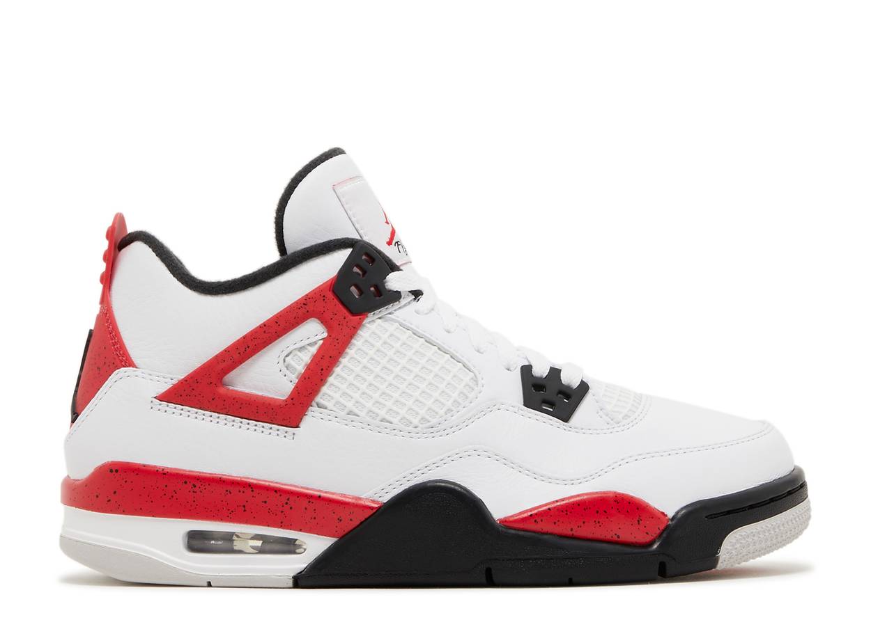 Jordan 4 Retro Red Cement (GS)