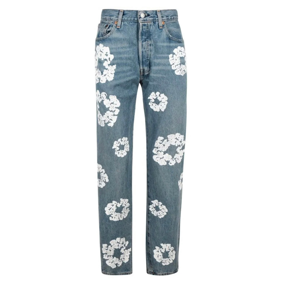 Denim Tears x Levi's Cotton Wreath Jean Light Wash