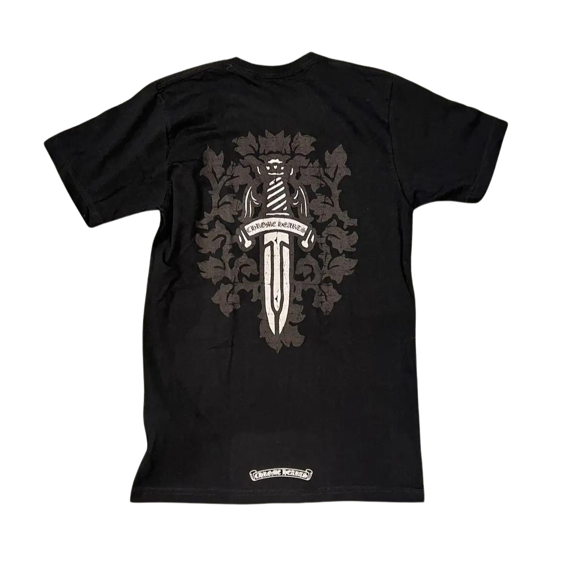 Chrome Hearts Silver Dagger T-Shirt Black