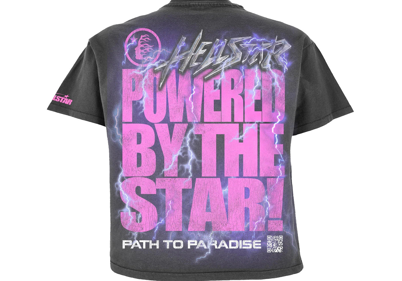 Hellstar Powered By The Star T-Shirt Black