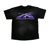 Hellstar Gel Sport Logo T-Shirt Black/Purple