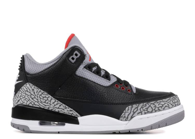 Jordan 3 Retro Black Cement (2018) (Preowned Size 9.5)