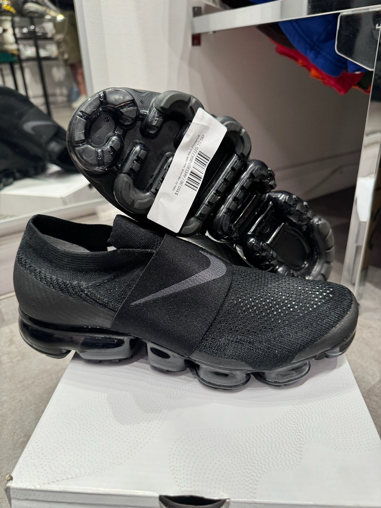 Nike Air Vapormax Moc Triple Black (Preowned)