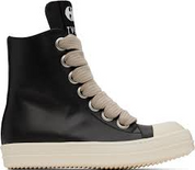 Rick Owens SSENSE Exclusive Black KEMBRA PFAHLER Edition Jumbo Lace Sneakers (Preowned Size 44)