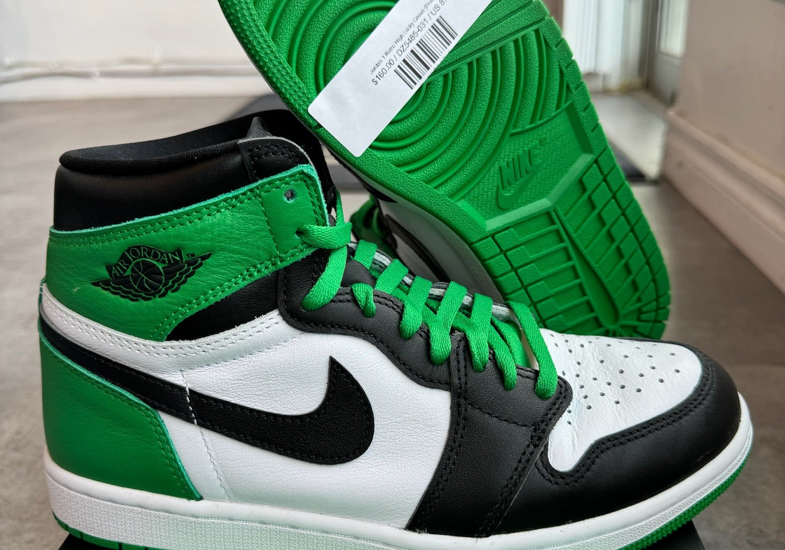 Jordan 1 Retro High Lucky Green (Preowned)