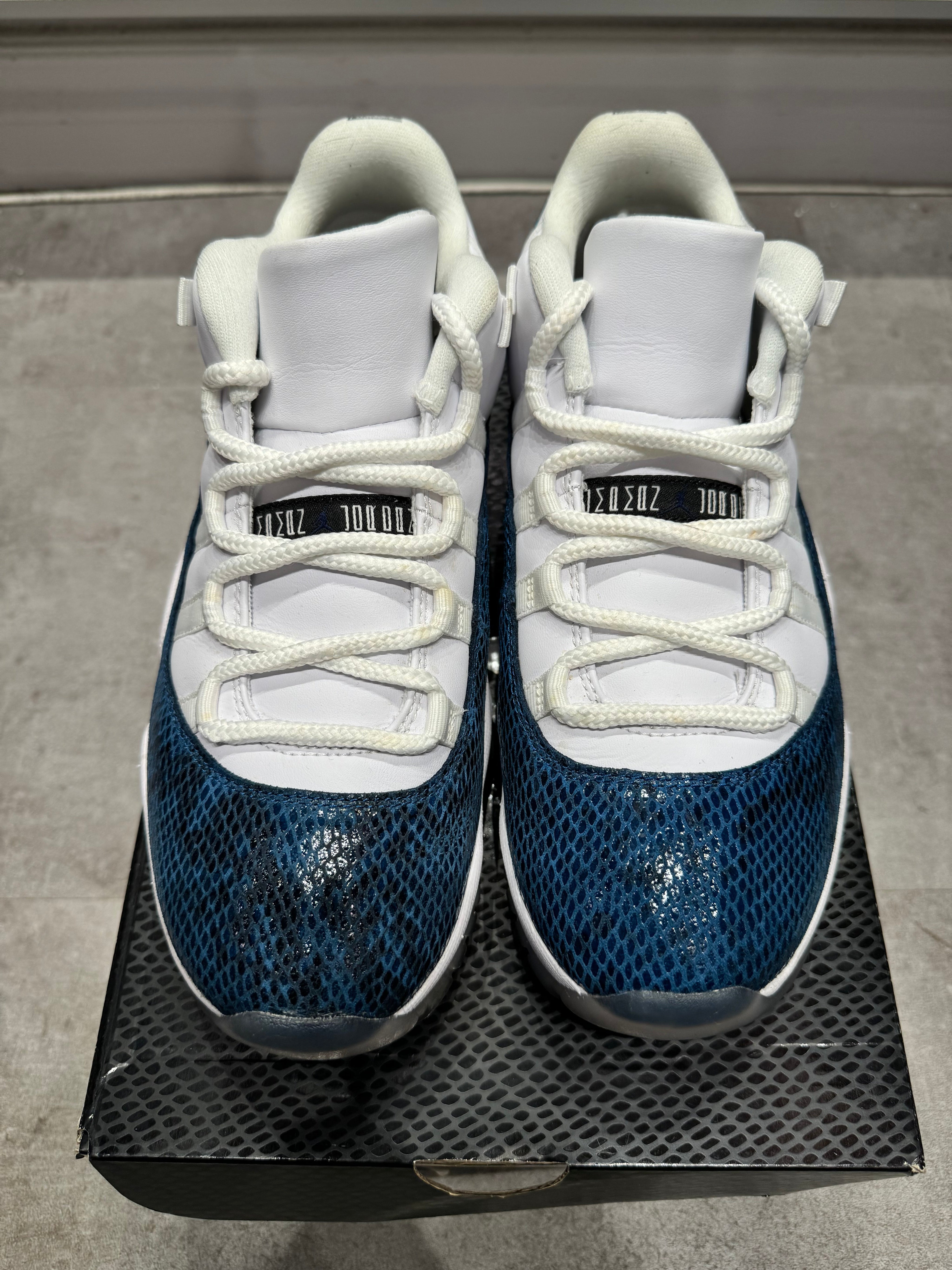 Jordan 11 Retro Low Snake Navy (2019) (Preowned)