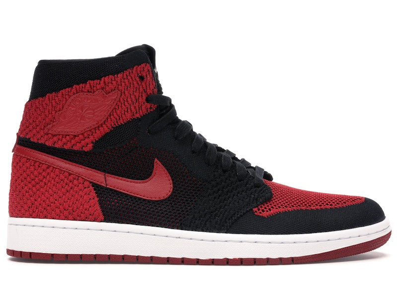 Air Jordan 1 Retro High Flyknit Bred (Preowned Size 10)