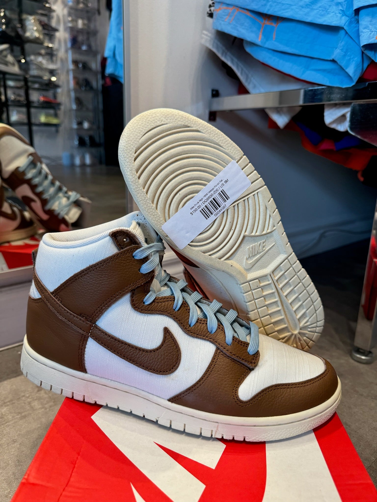 Nike Dunk High PRM Vintage Pecan Sail (Preowned)