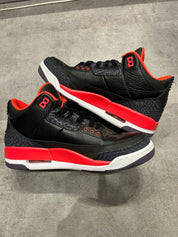 Jordan 3 Retro Crimson (Preowned Size 9)