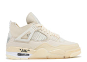 Jordan 4 Retro Off-White Sail (W)(Preowned Size 9.5W/8M)