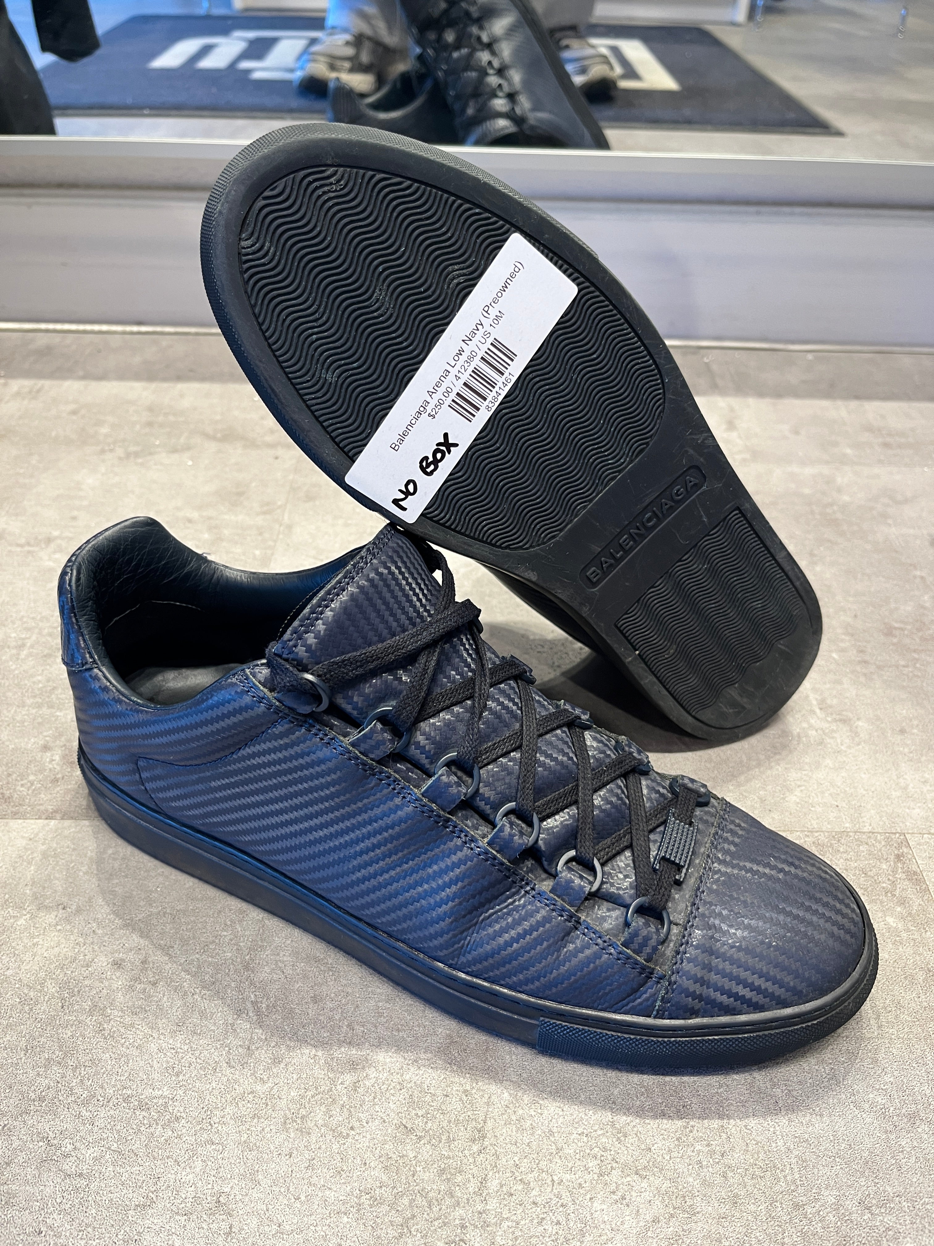 Balenciaga Arena Low Navy (Preowned)