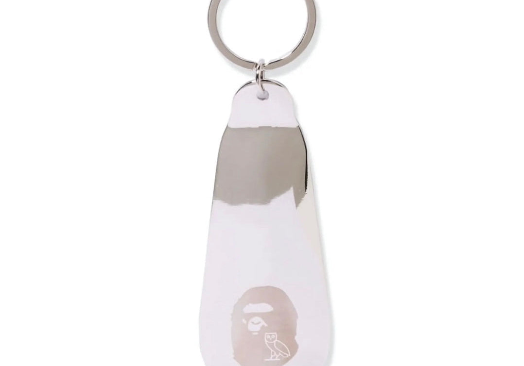 Bape X Ovo Shoe Horn Silver