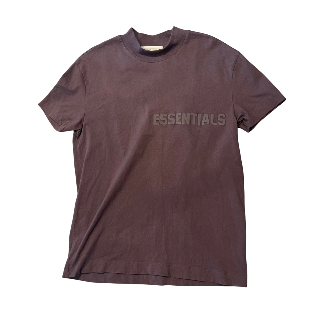 Fear of God Essentials T-Shirt (SS23) Plum (Preowned)