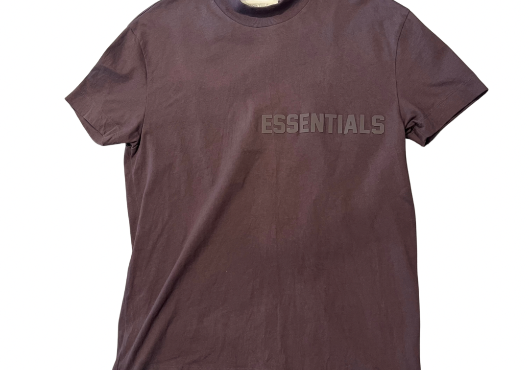 Fear of God Essentials T-Shirt (SS23) Plum (Preowned)