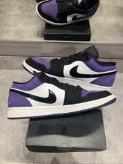 Jordan 1 Low Court Purple (Preowned)