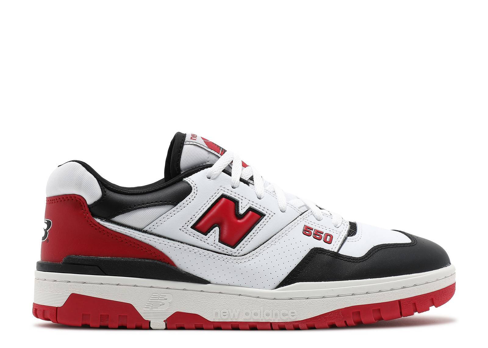 New Balance 550 White Red Black (Preowned)