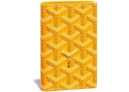 Goyard Saint Pierre Card Holder Yellow (Preowned)