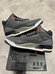 Jordan 3 Retro Fear Pack (2023) (Preowned Size 8.5)