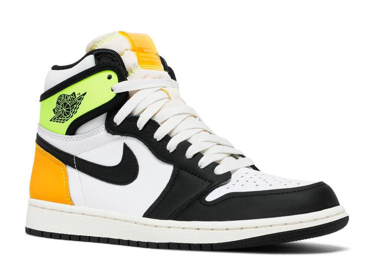 Jordan 1 Retro High White Black Volt