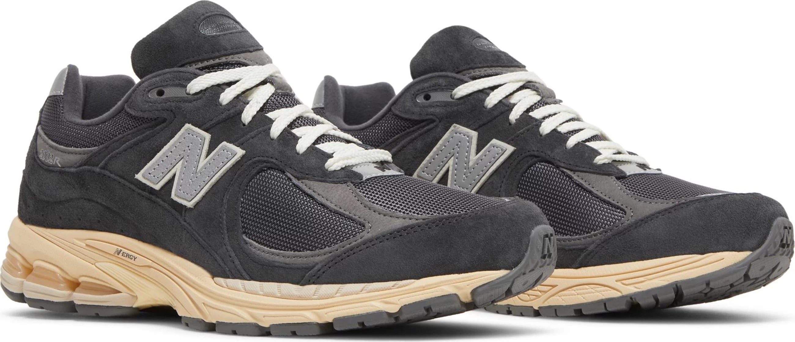 New Balance 2002R Black Dark Grey