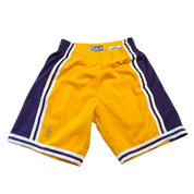 Mitchell & Ness Gold Los Angeles Lakers 1996-1997 Swingman Mesh Shorts