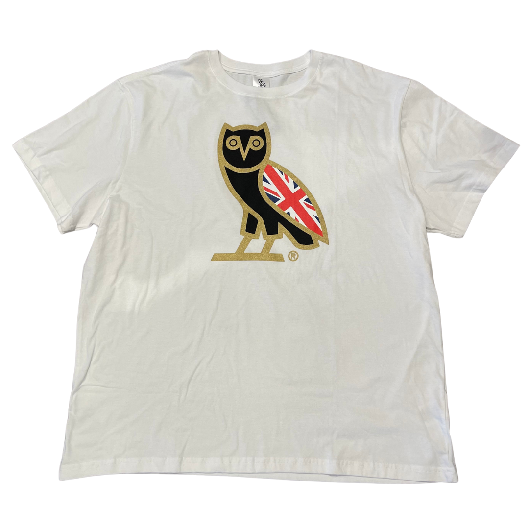 OVO Owl British Tee White