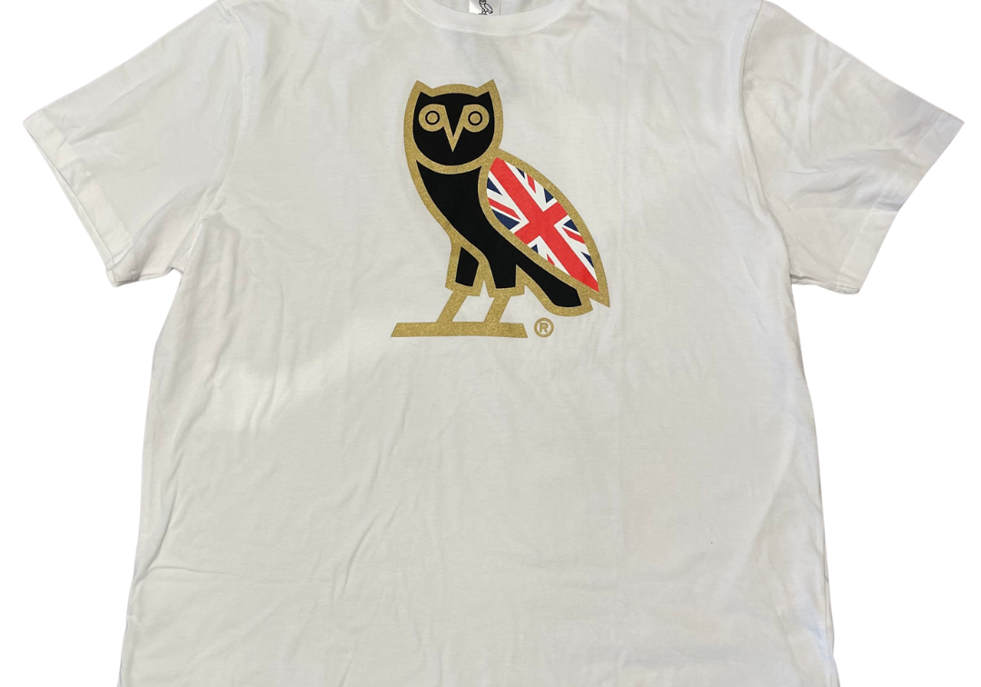 OVO Owl British Tee White