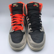 Jordan 1 Retro High Neutral Grey Hyper Crimson (Preowned)