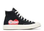 Converse X CDG Taylor All Star 70 Hi Play Black (Preowned Size 9) (8/10)